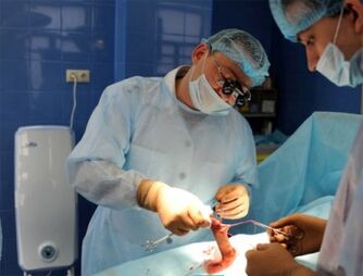 Surgical enlargement of the male penis